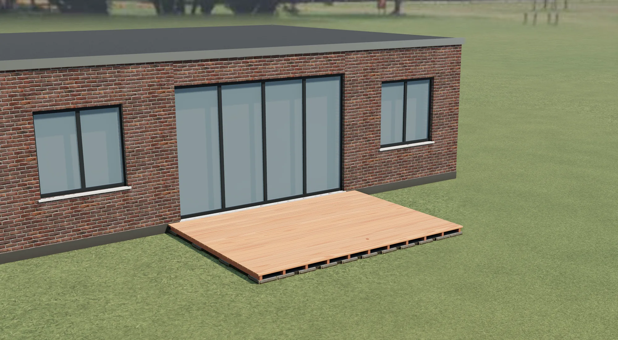 Vlonder in 3D